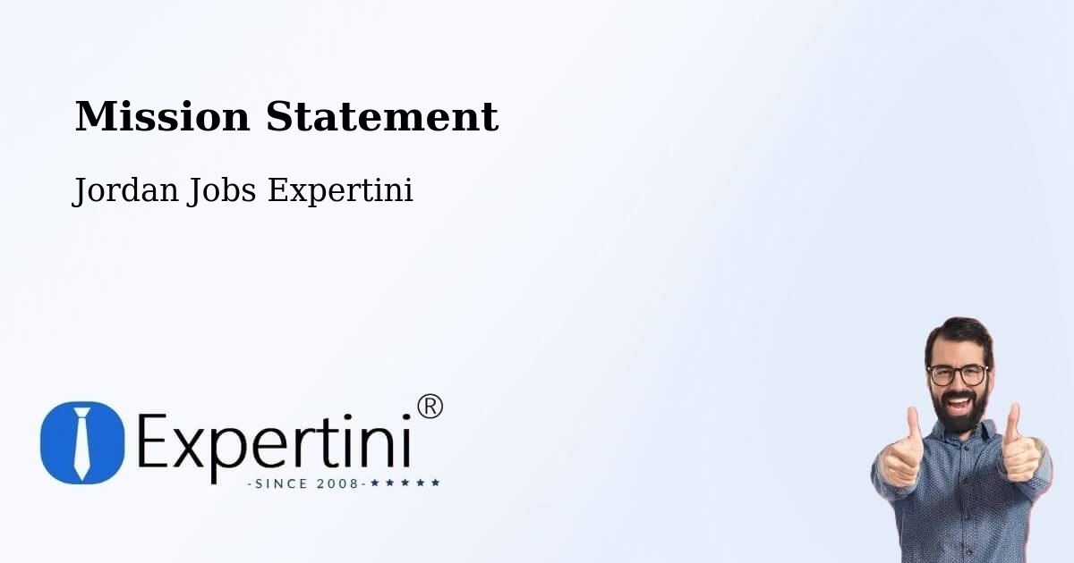 Mission Statement - Jordan Jobs Expertini